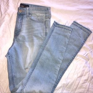 Hollister High-Rise Super Skinny Light Wash Jeans
